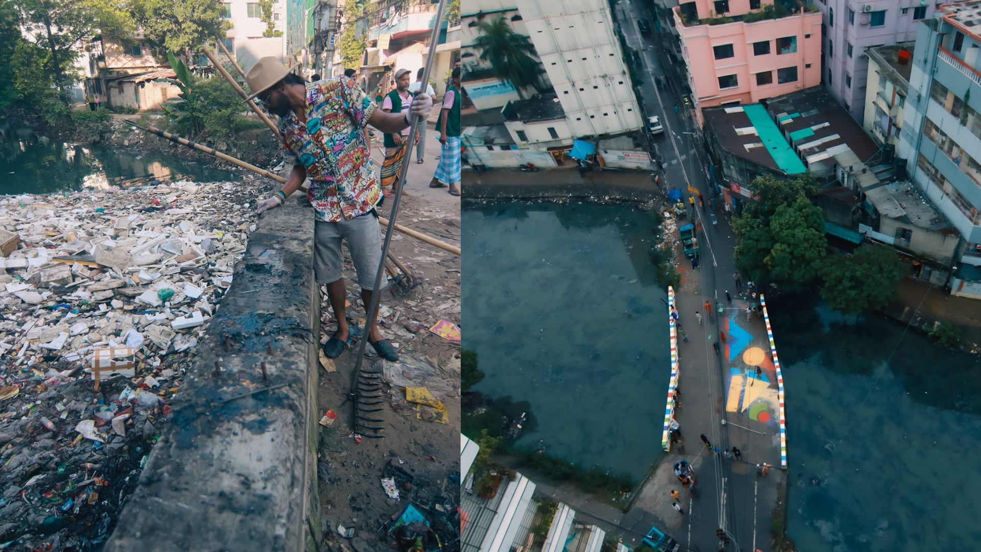 Morshed Mishu becomes environmental saviour with 'Khale Hobe' 