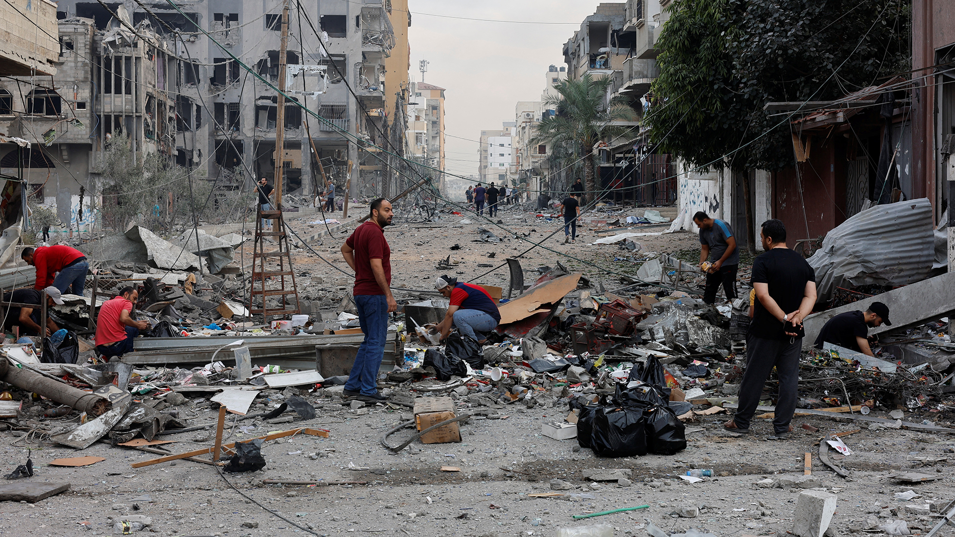 Latest photos from Gaza after Israel airstrikes