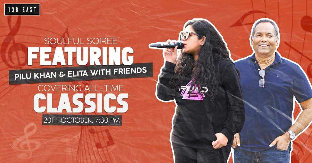 Pilu Khan and Elita to perform timeless classics at 138 East