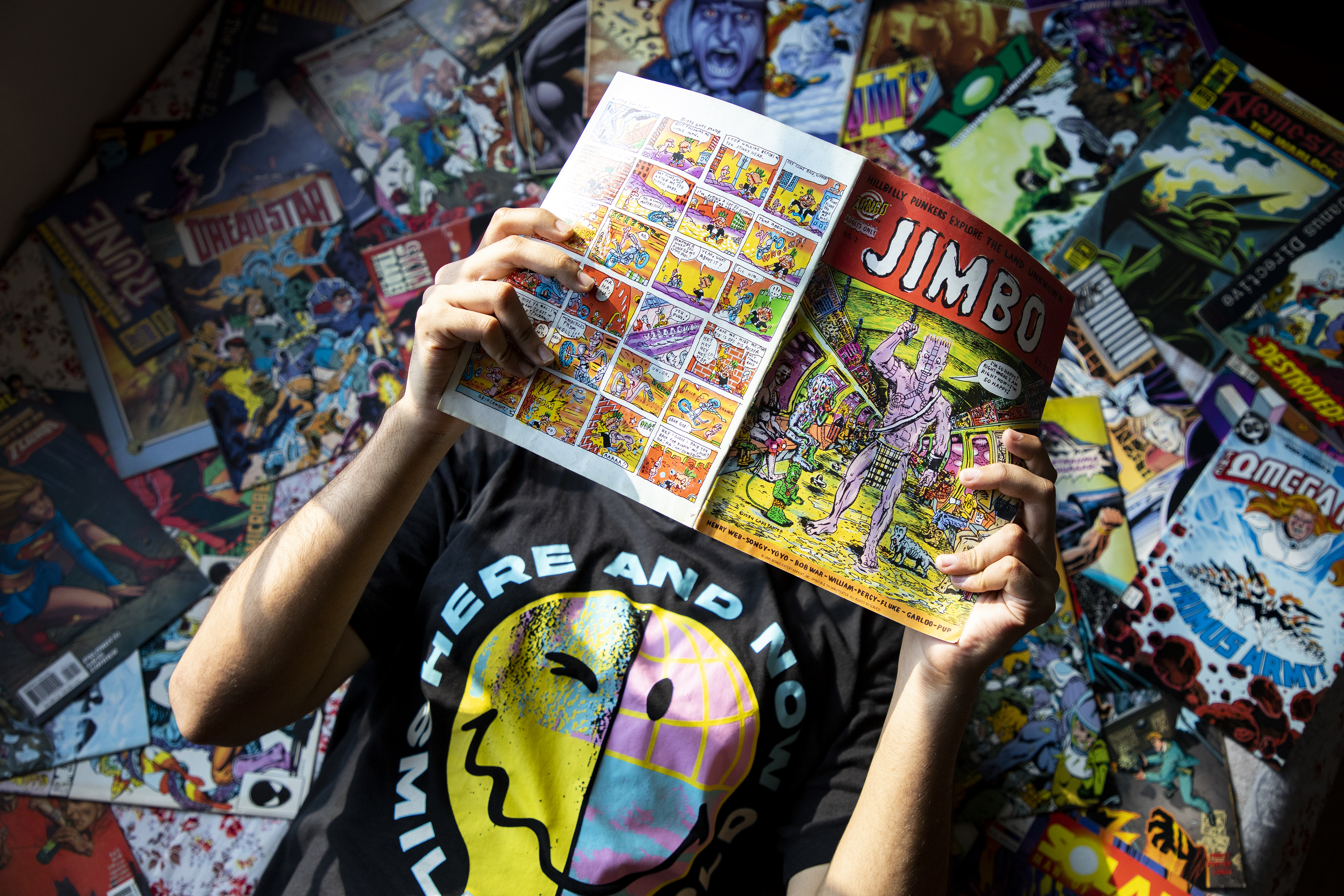 If you don’t like reading, then comic books are for you