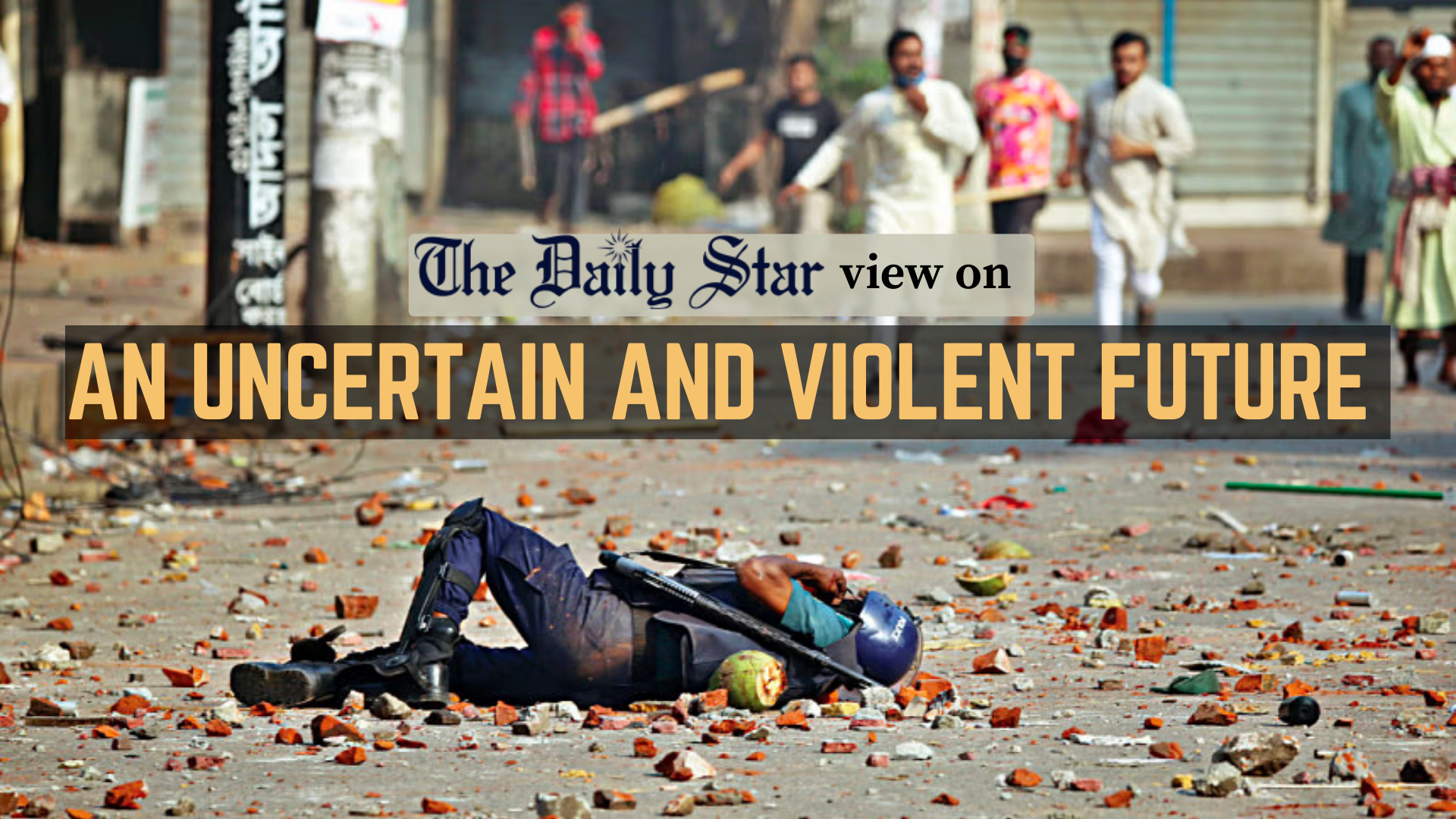 Compromise, not violence, must be the way out