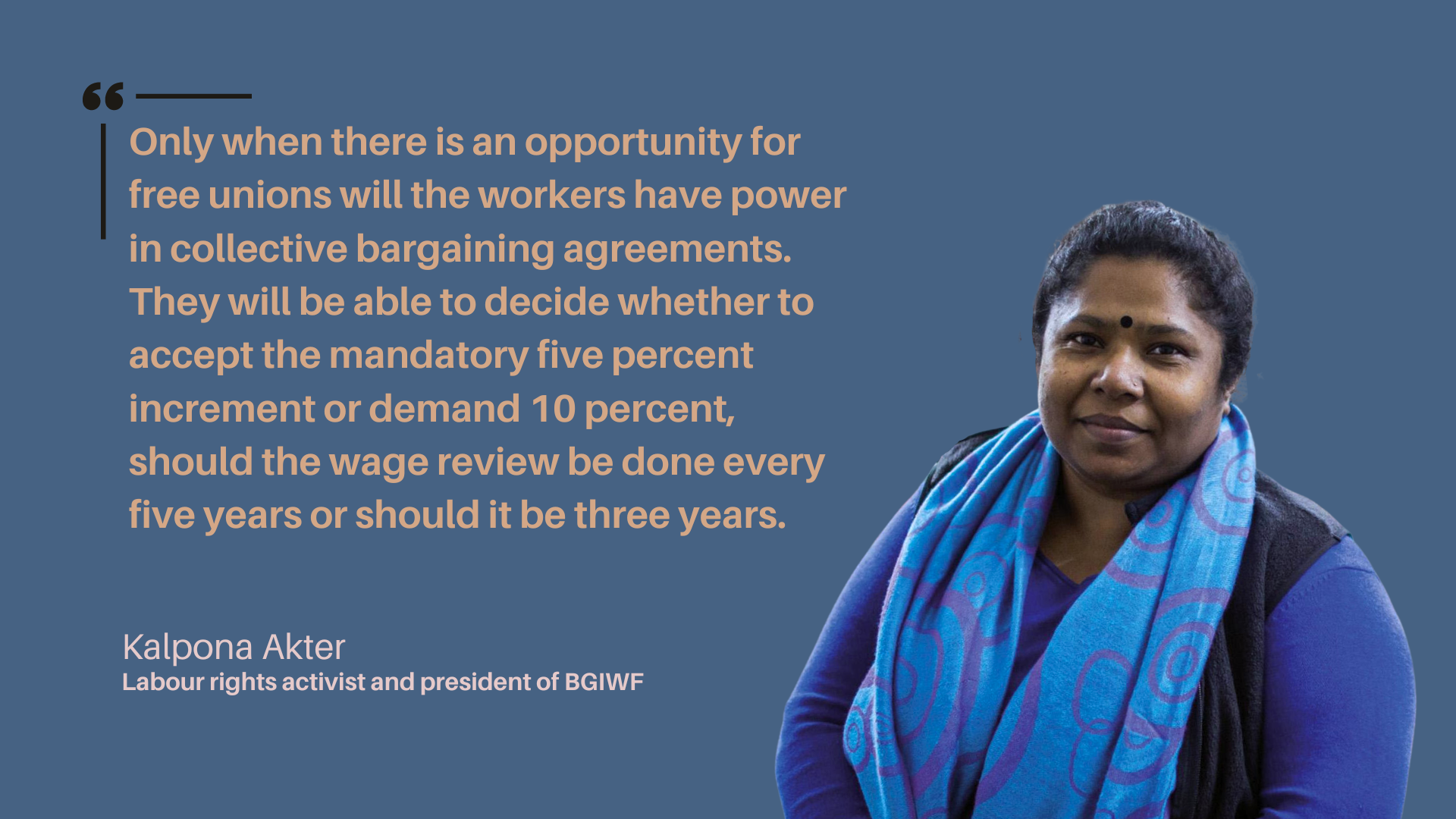 'Why don't RMG owners pressurise buyers instead of workers?'