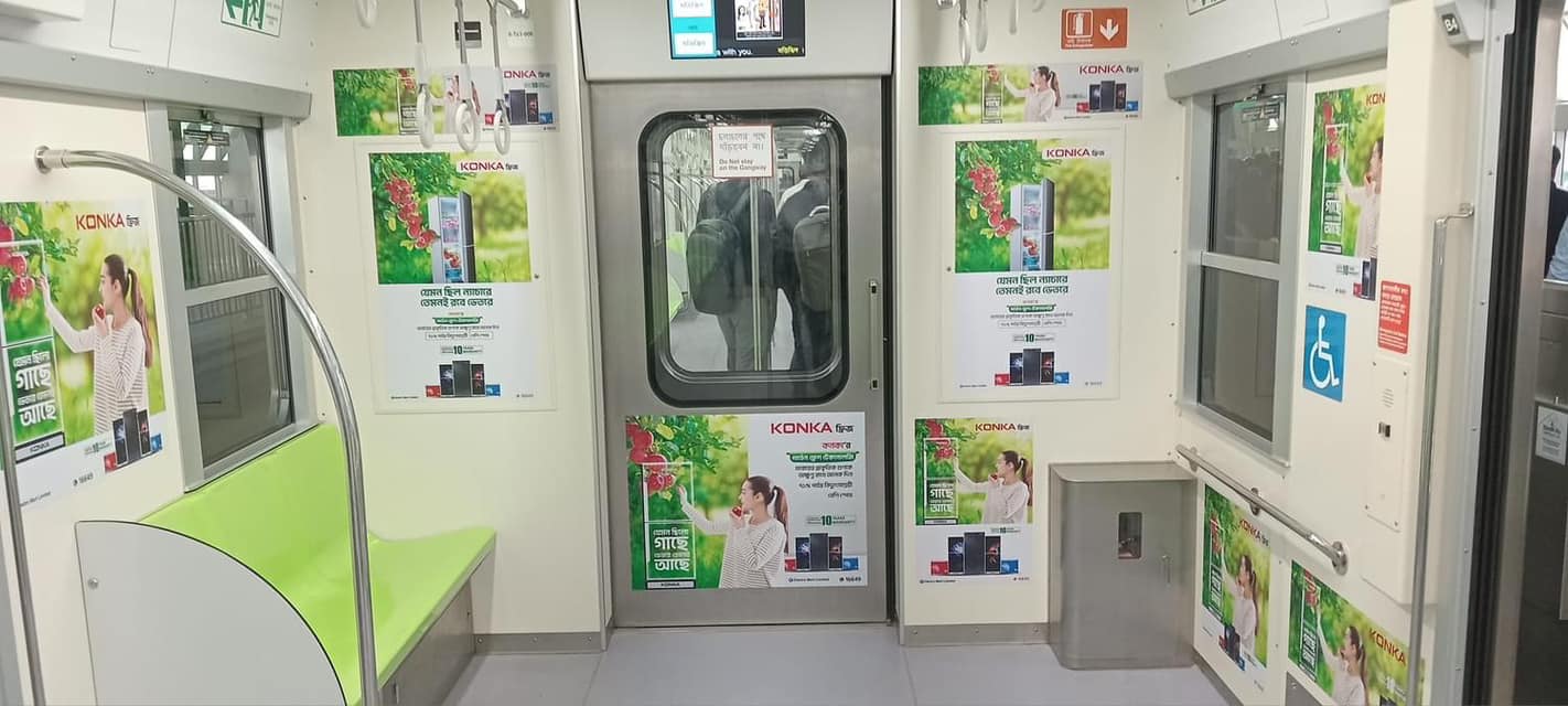 Advertising overload in metro rail: a lesson for marketers 