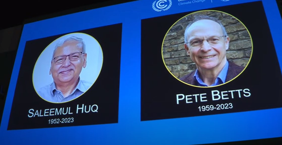 COP28 opens with tributes to Saleemul Huq