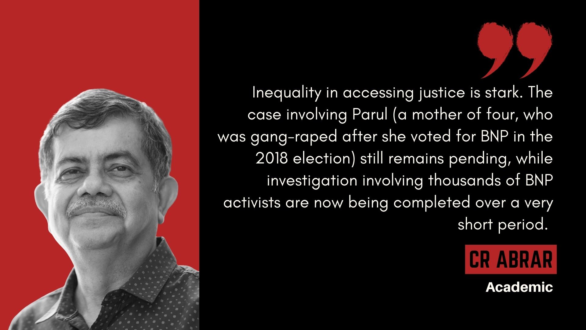 Human rights enjoyment in a red zone?