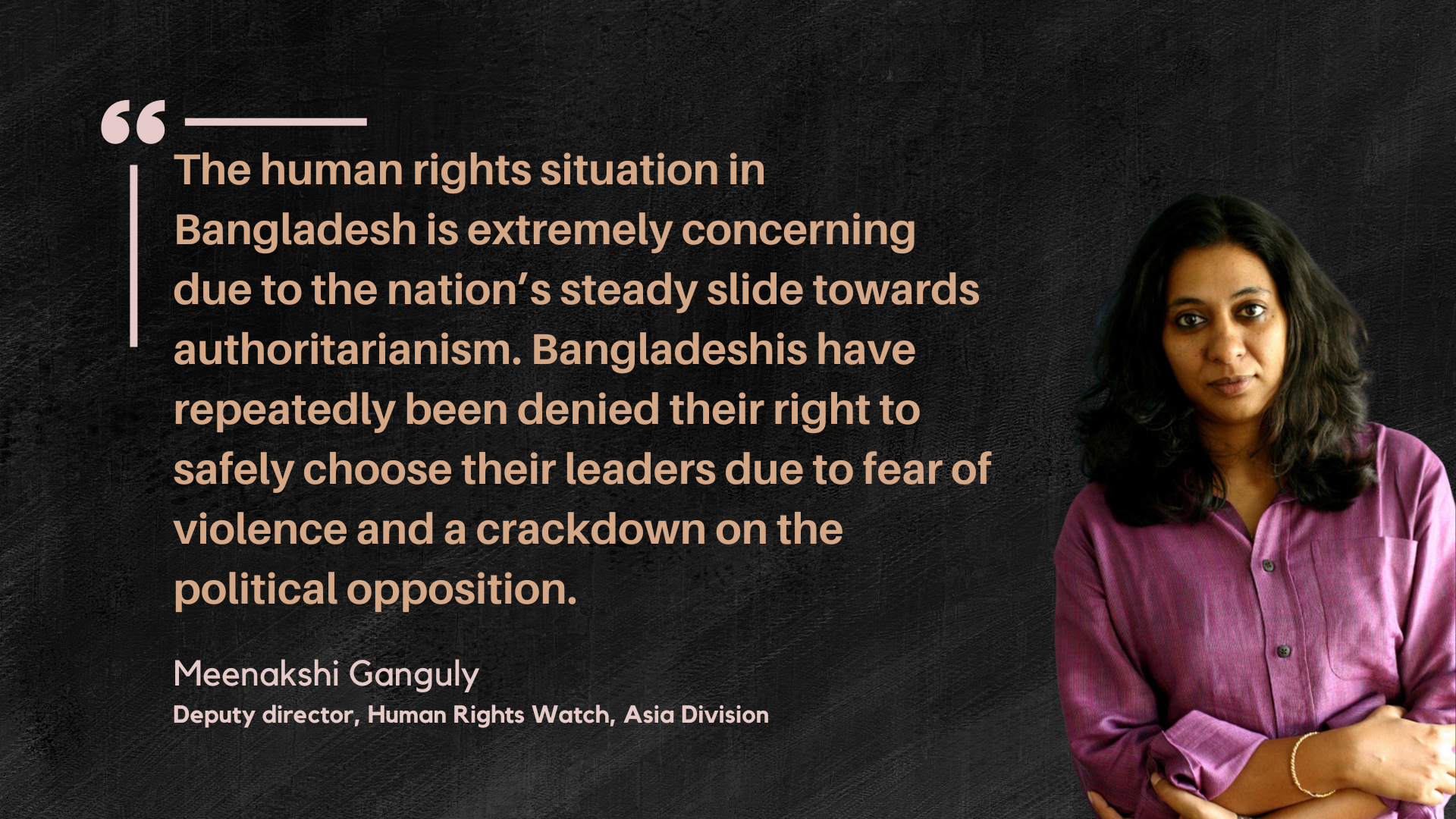 ‘A violent crackdown during elections does not inspire voter confidence’