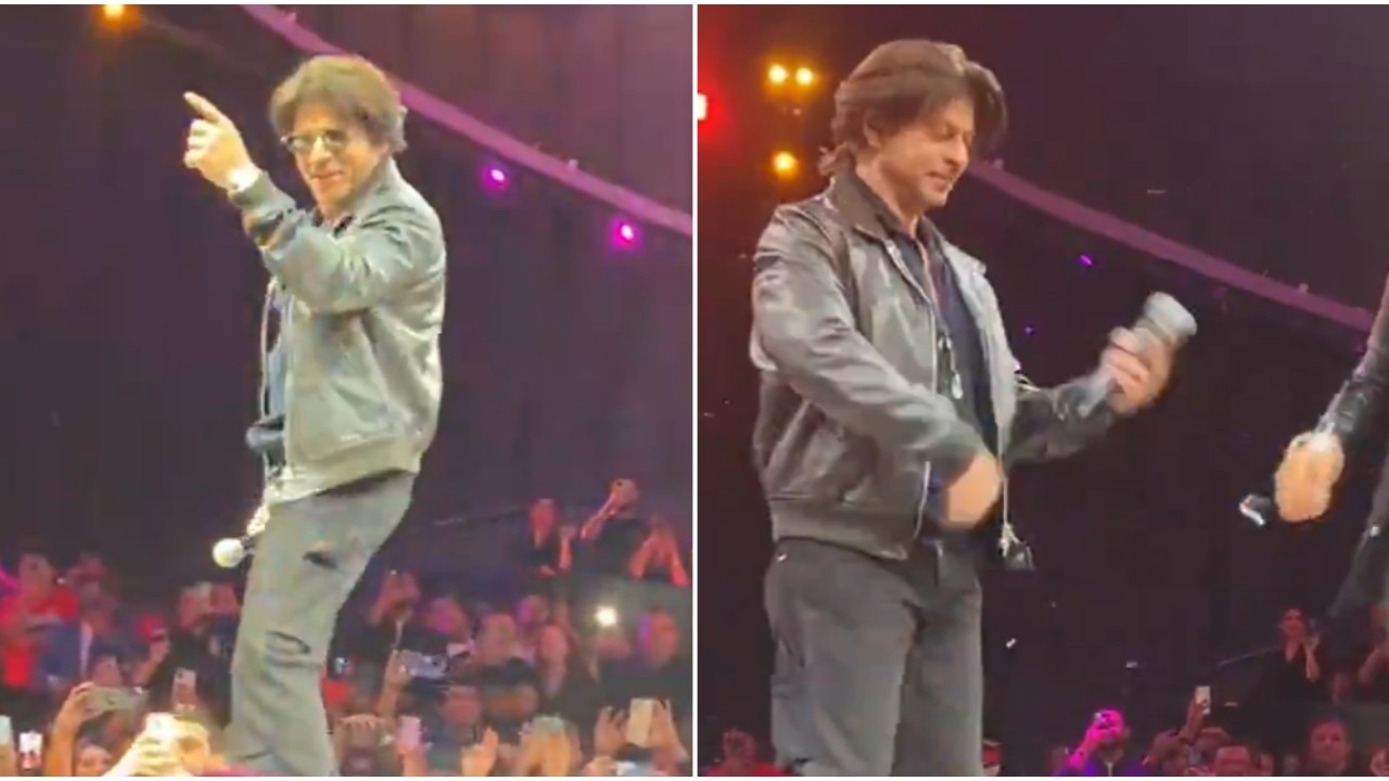 SRK mesmerises audience with ‘Chaiyya Chaiyya’ at Dunki promotions in Dubai