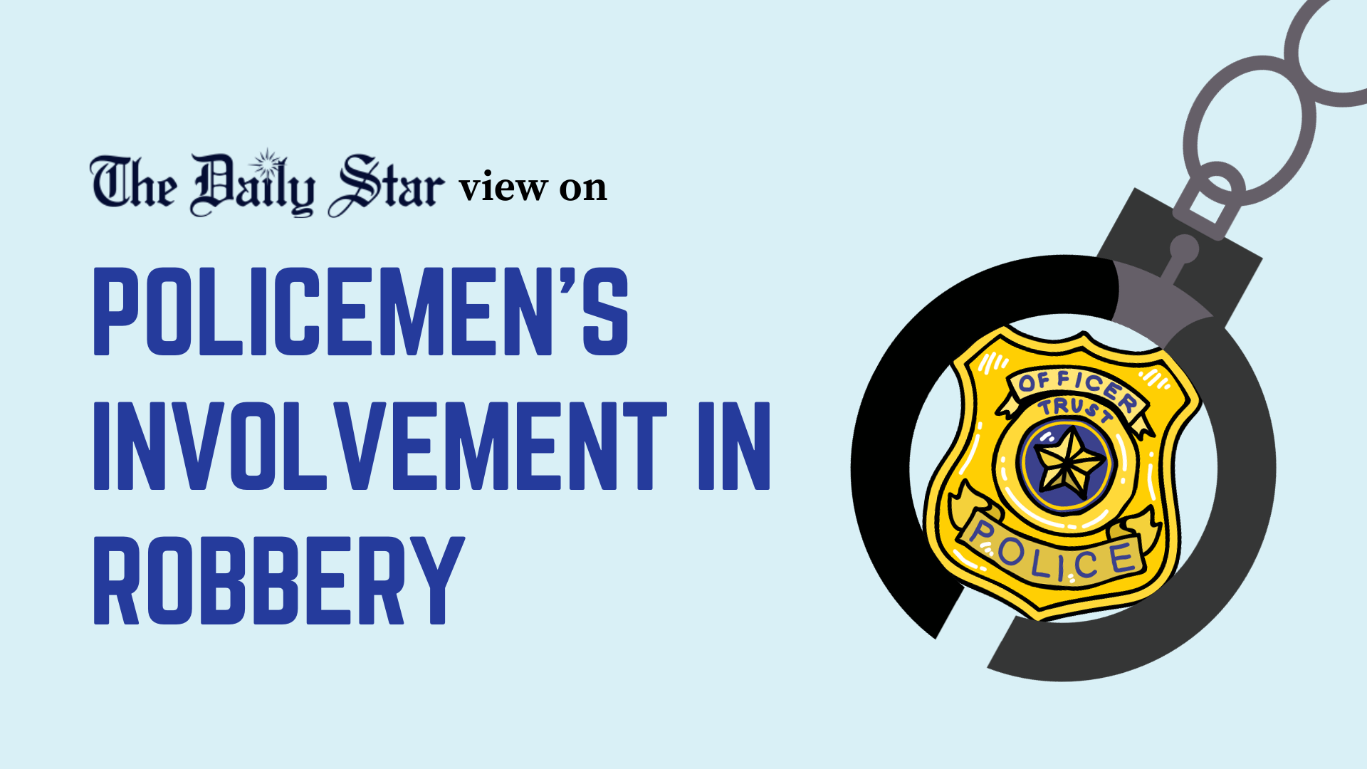 When law enforcers become criminals