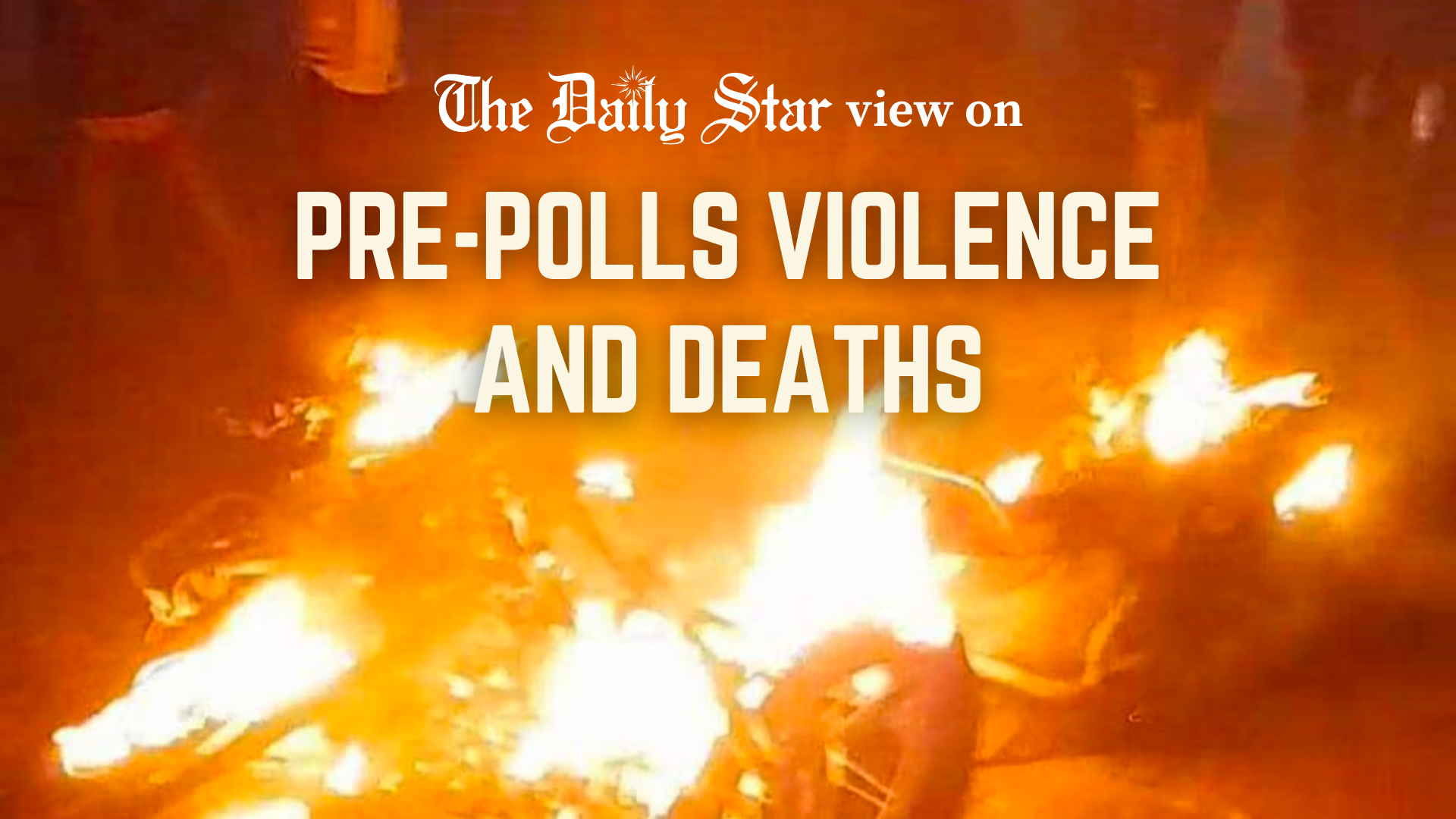 Why such lacklustre handling of pre-polls violence?