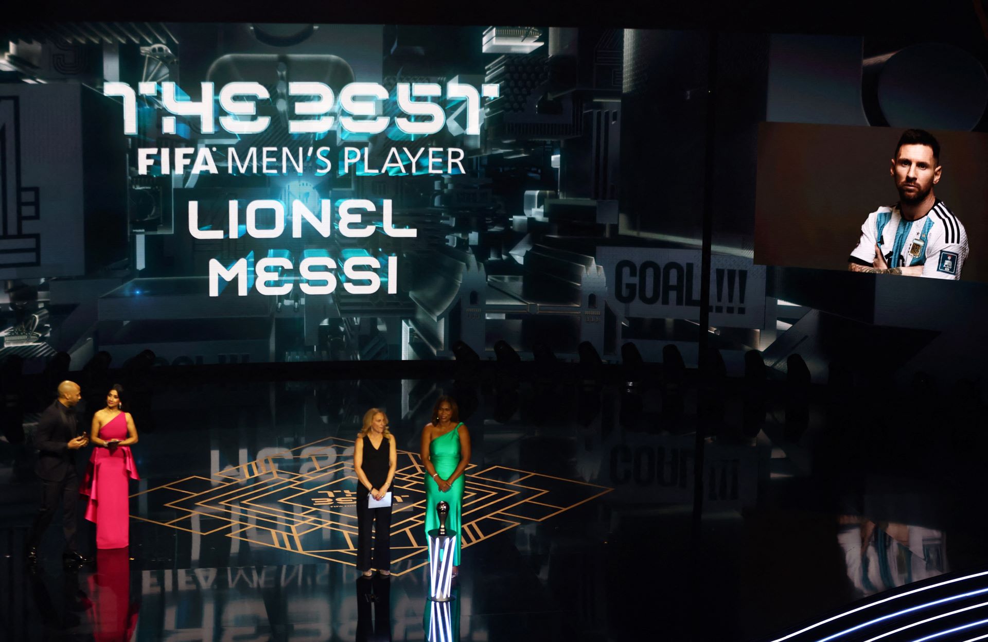How Messi won FIFA best player award 2023