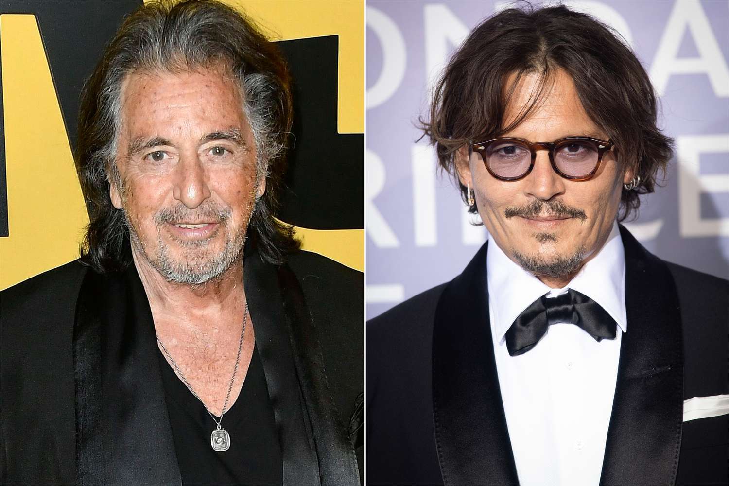 Johnny Depp directs Al Pacino in first-look photos from 'Modi'
