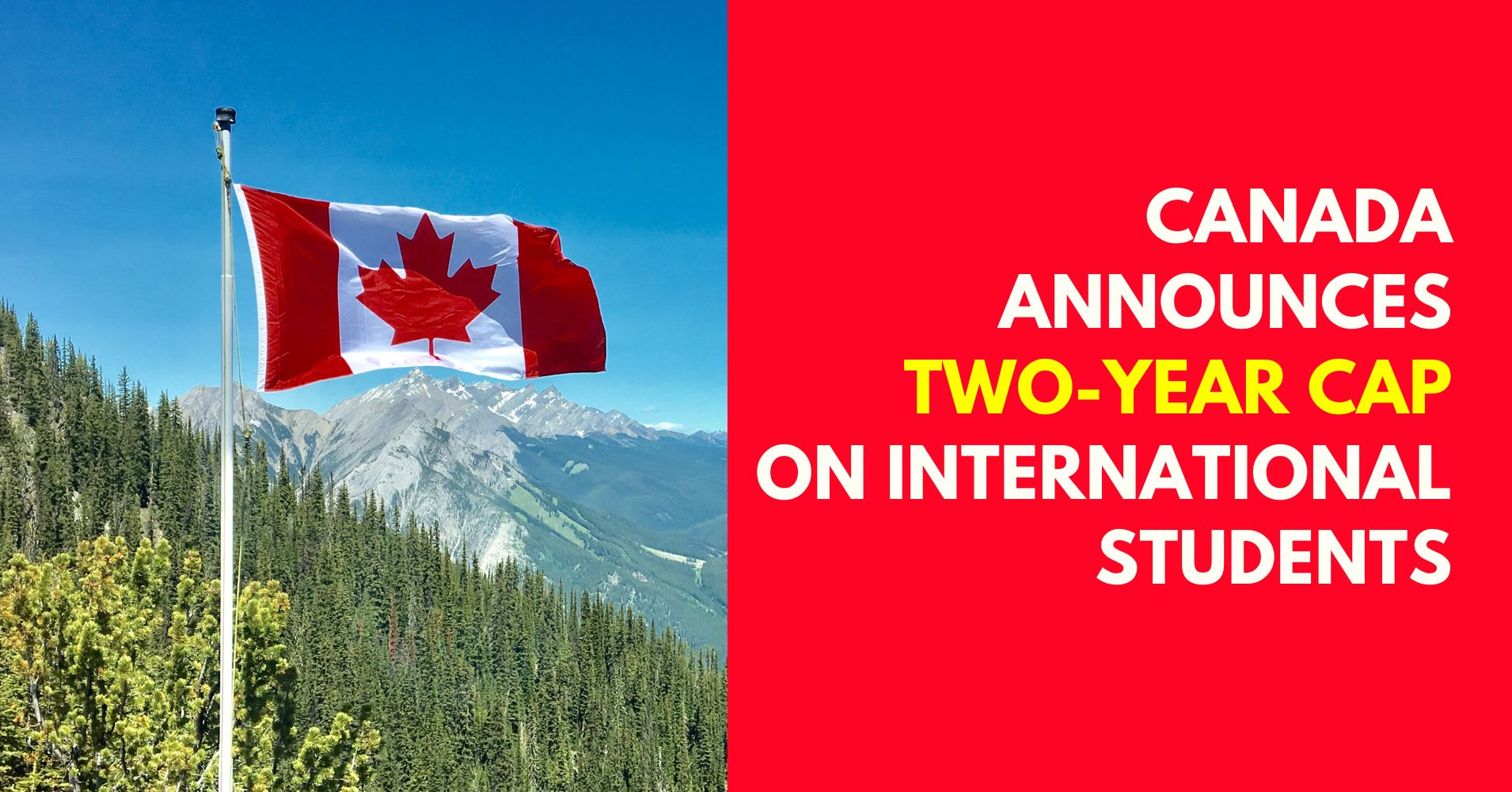 Canada announces two-year cap on international students