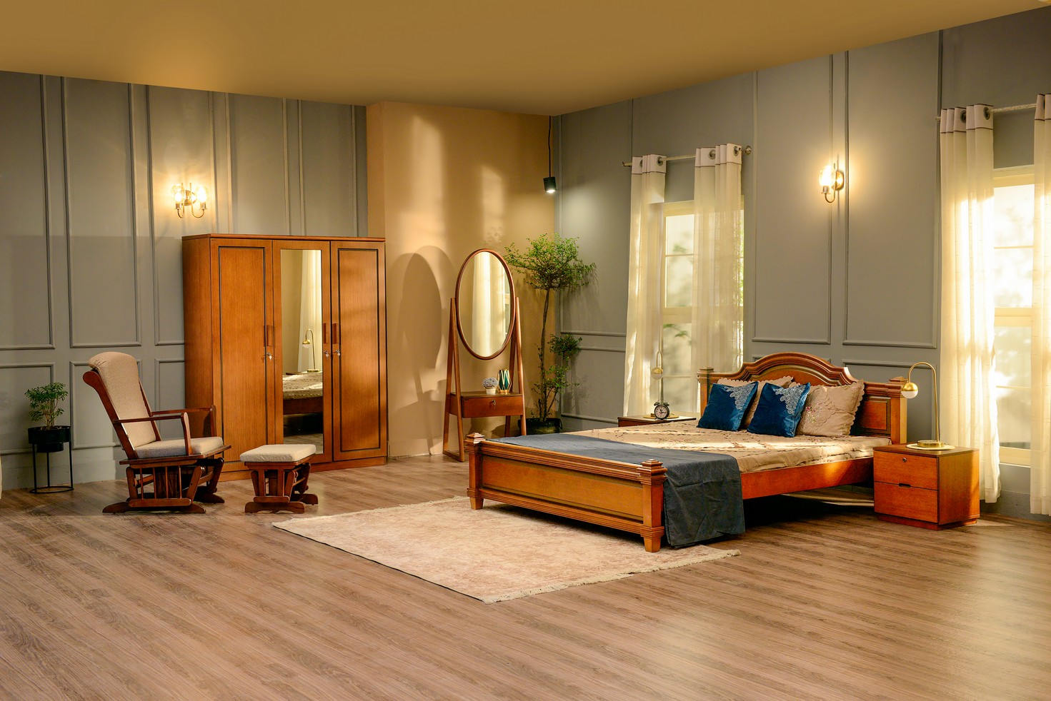 A newly-wed couple’s guide to a modern, spacious bedroom