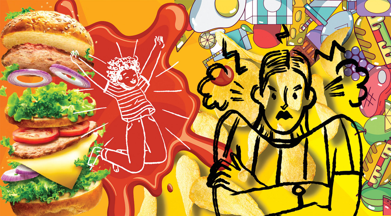 Save children from the spread of fast food