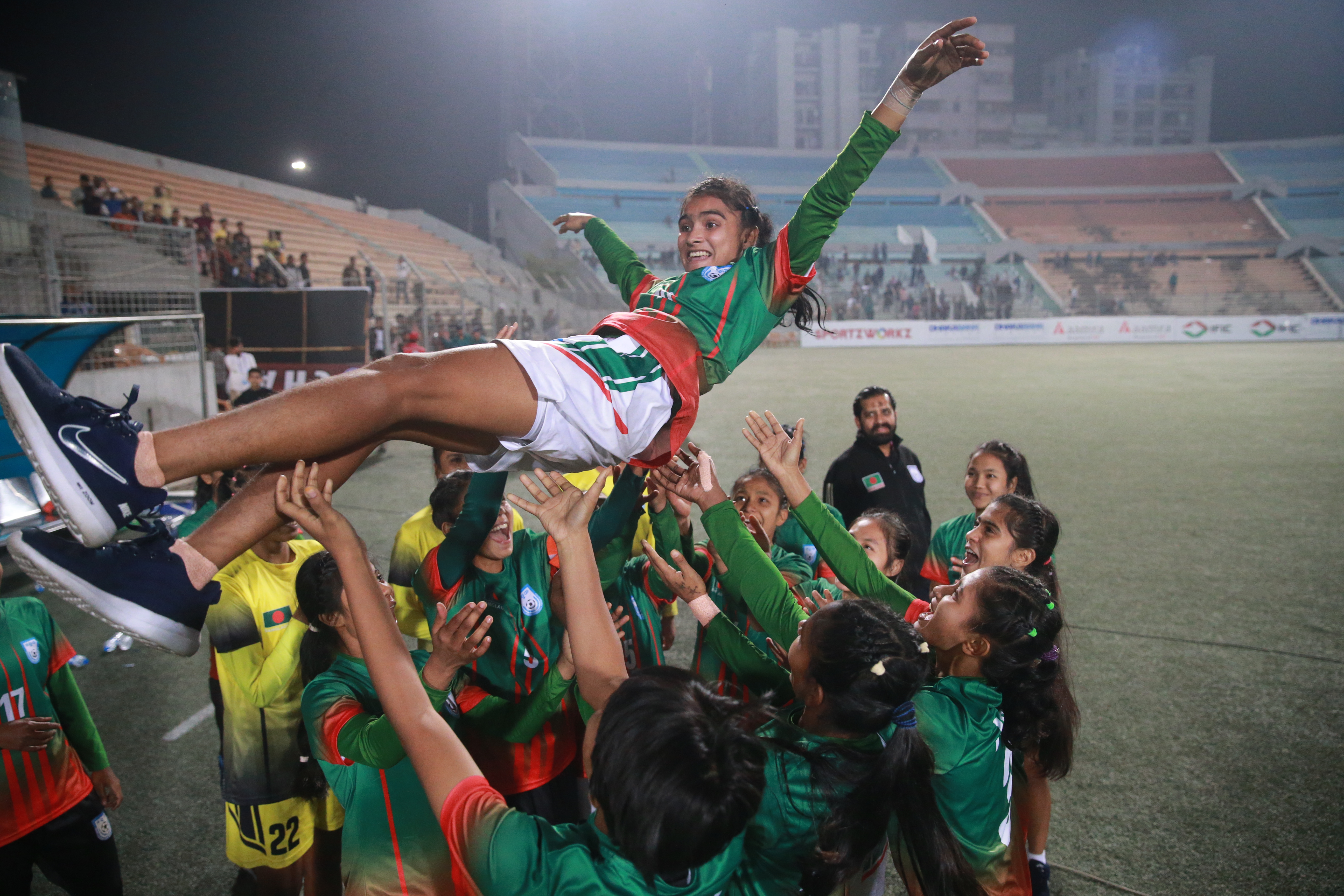 Bangladesh and India declared joint champions