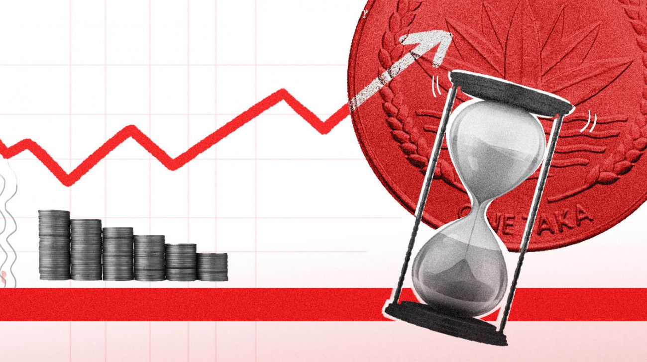 The contradiction between economic policy and practices