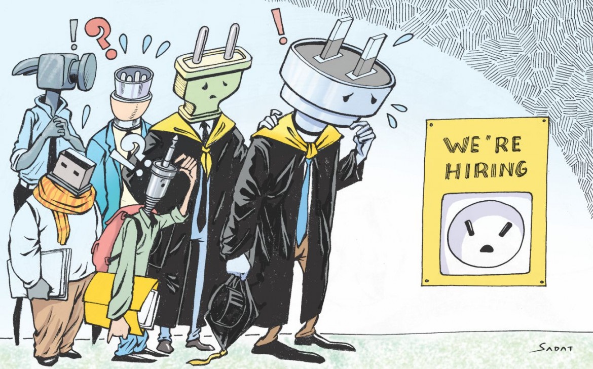 Why do university graduates remain unemployed?