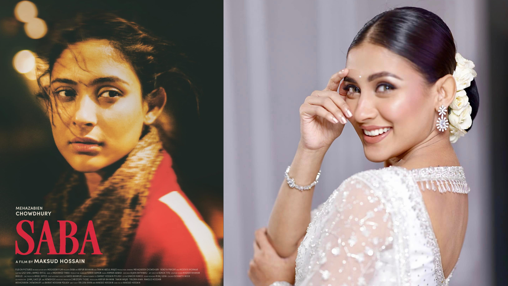 Mehazabien Chowdhury to make her silver screen debut with ‘Saba’