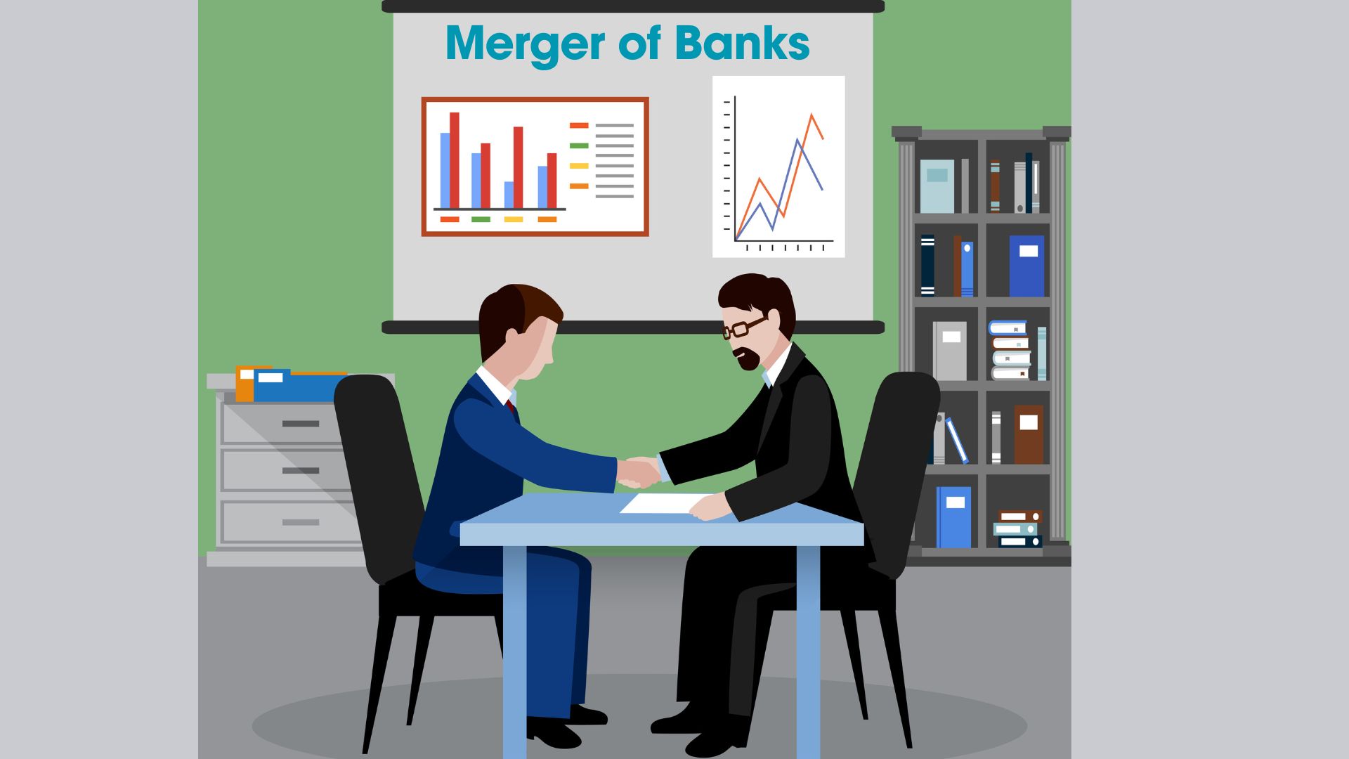 Merger of banks: Who wins, who loses?  