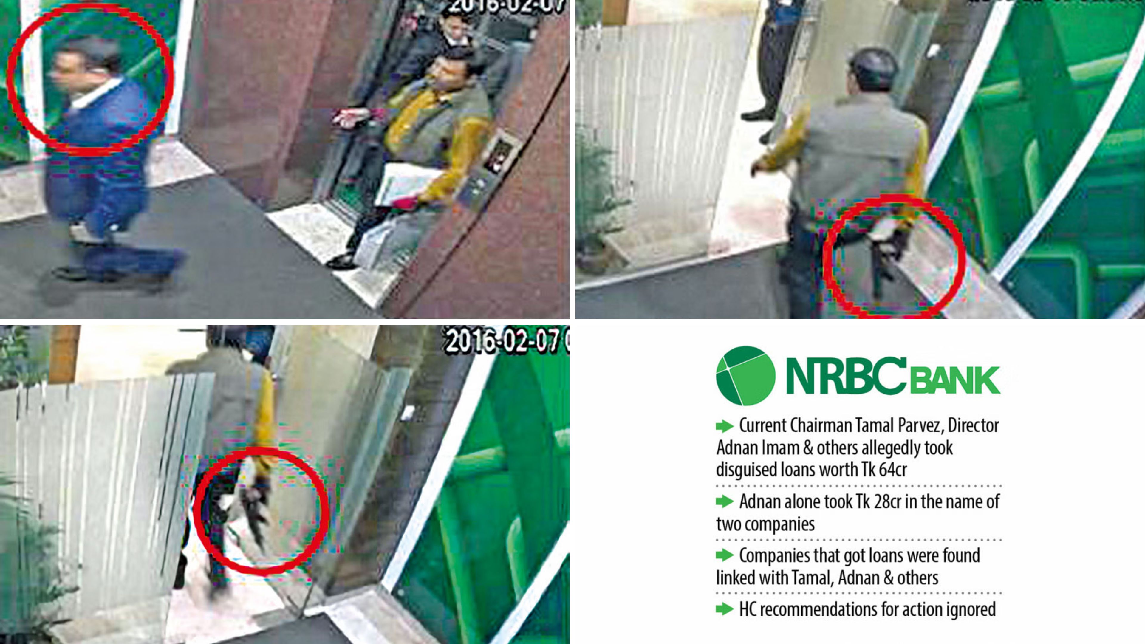Gun in NRBC Bank boardroom