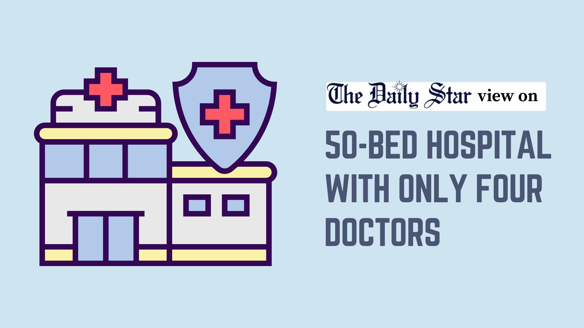 A health complex in dire need of doctors