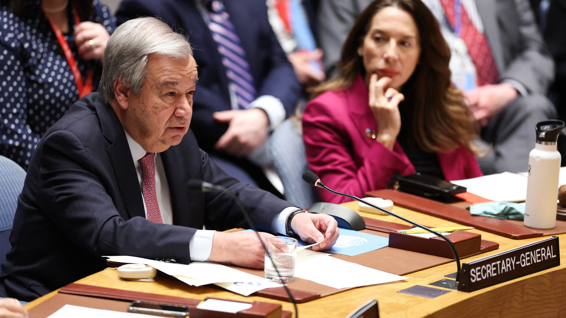 Israel, Iran trade accusations at Security Council meeting