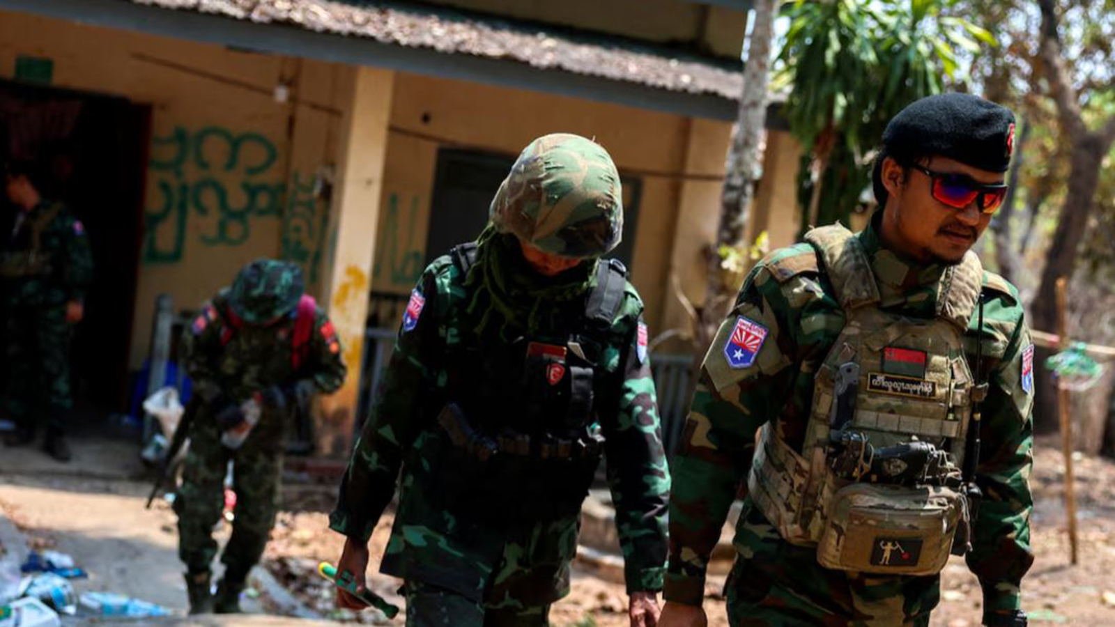 In a rebel-held Myanmar town, fragile unity pushes junta to the brink