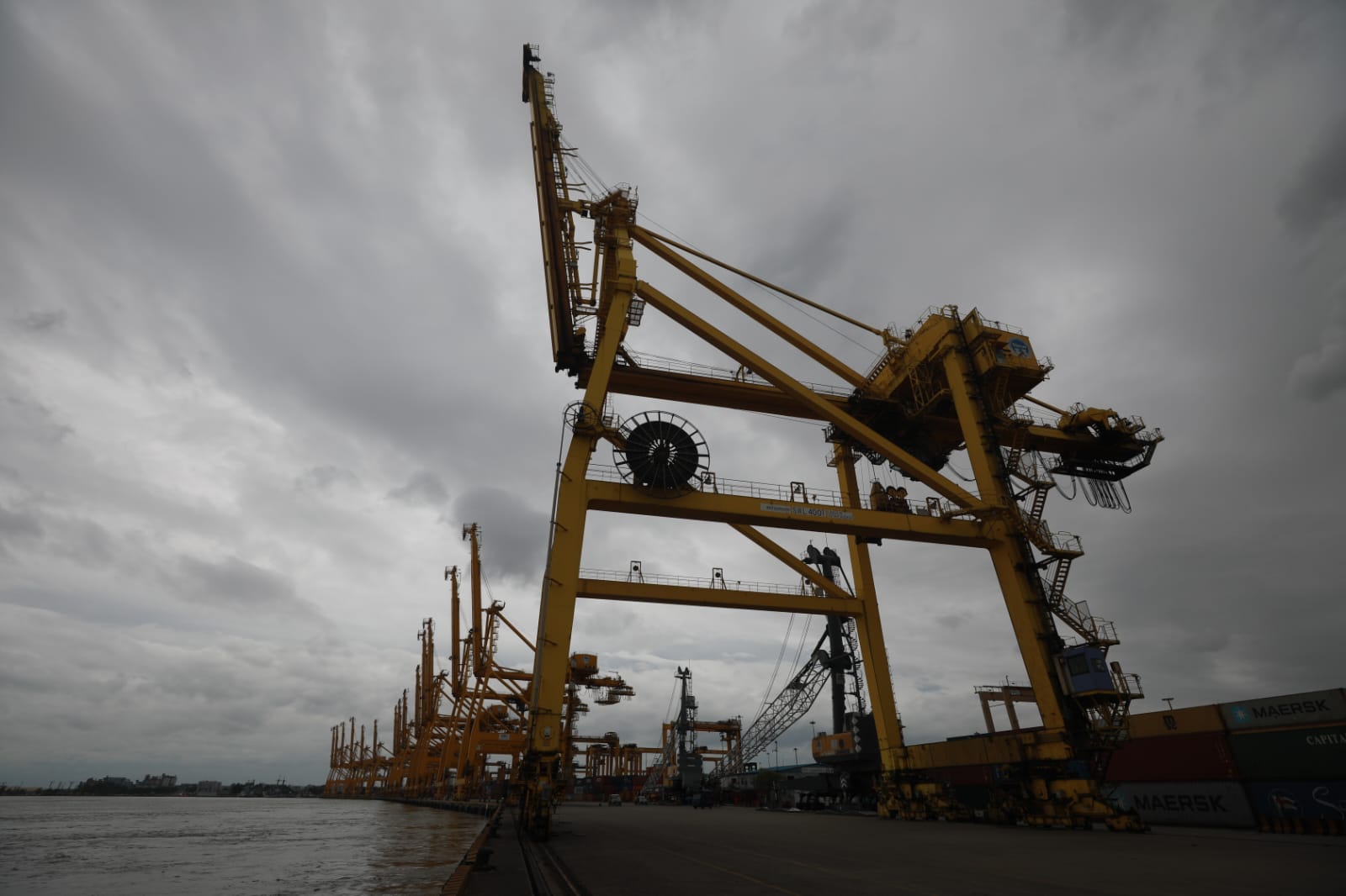 No vessel could come back to jetty for rough sea
