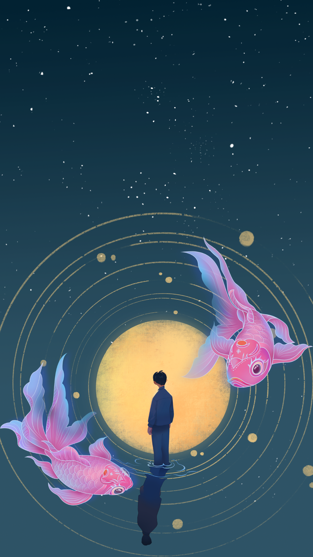 In the absence of a light source