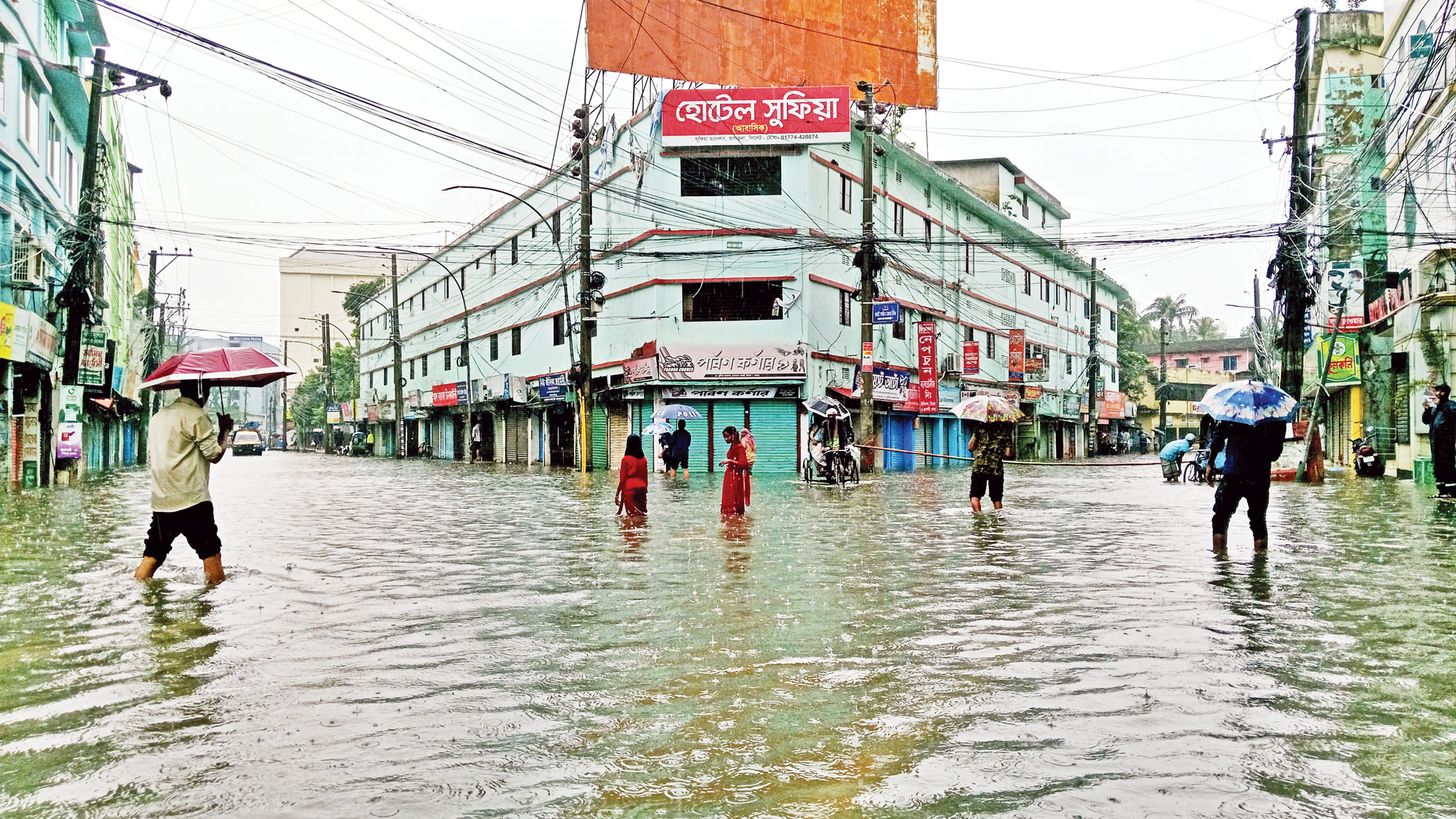 1.6m marooned in Sylhet flood