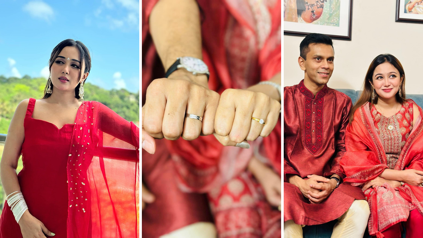 Actress Chamak gets engaged