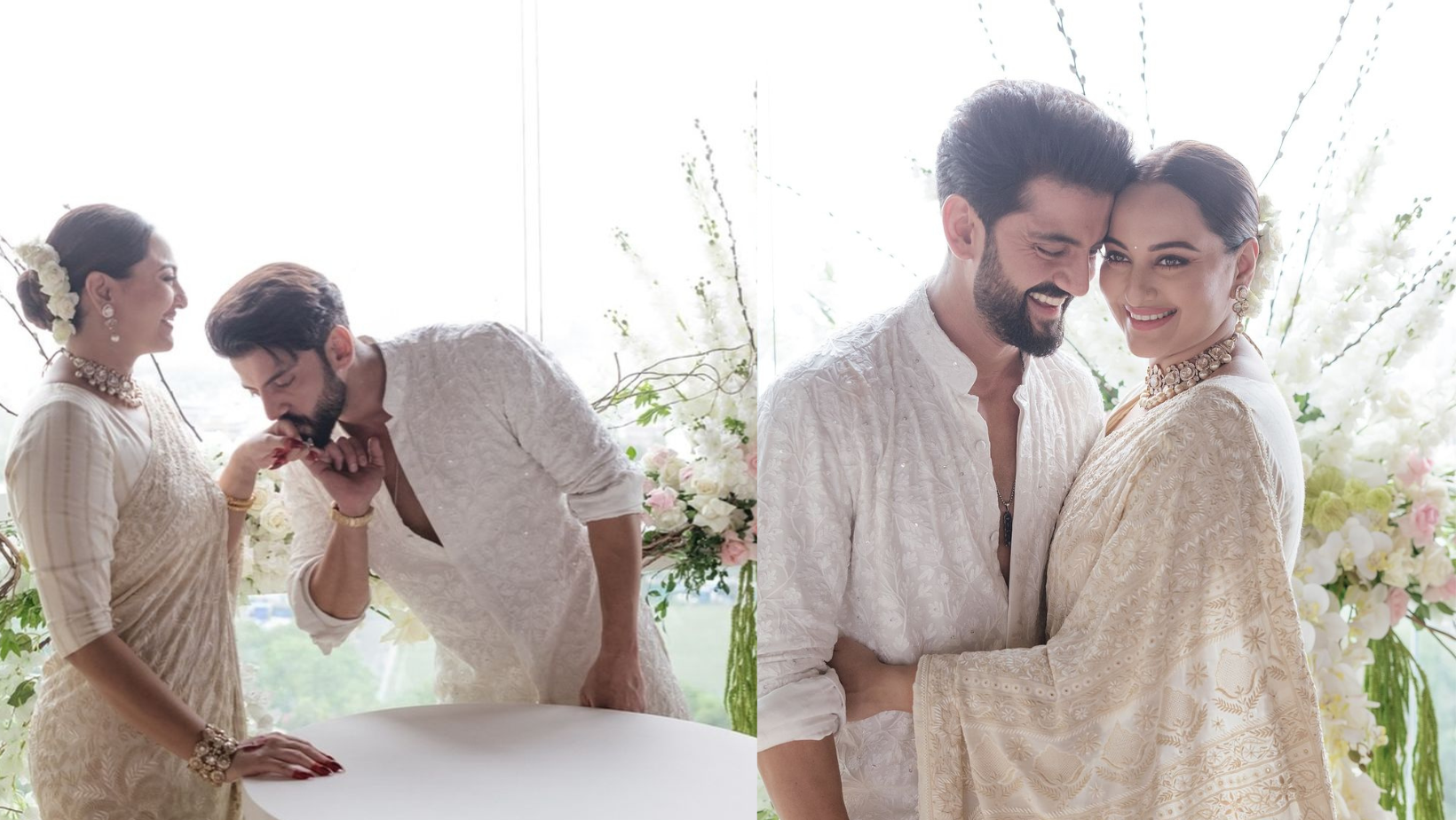 Sonakshi and Zaheer share wedding pics, vow to respect each other’s religion