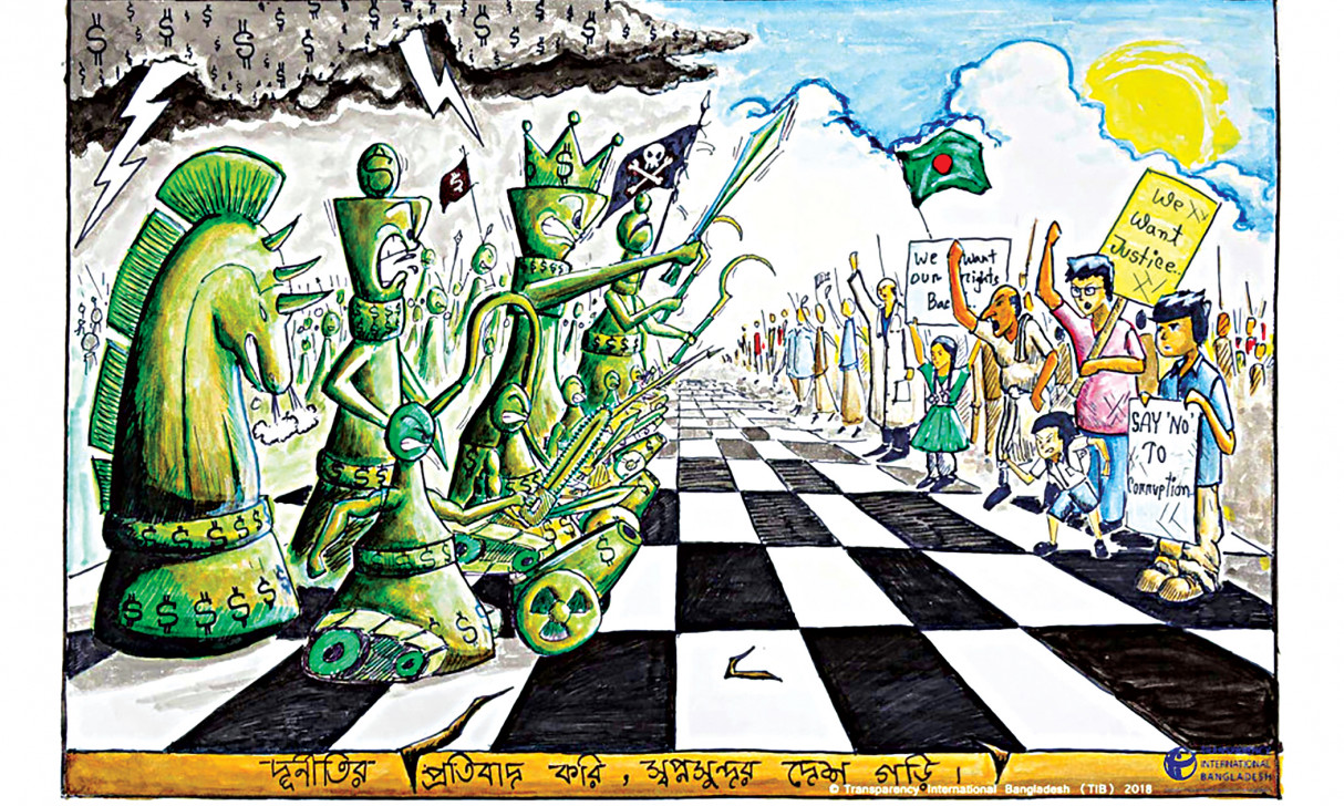 What options are left for us to fight unbridled corruption?