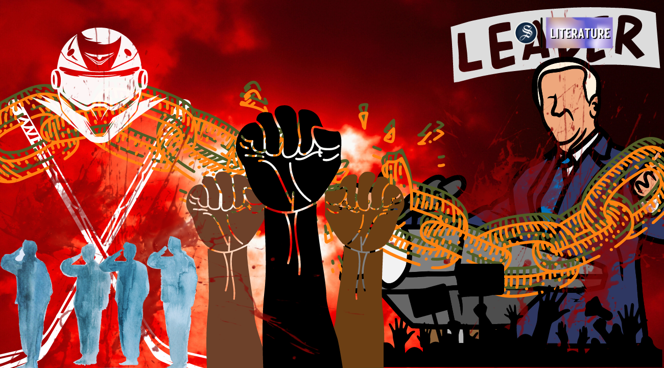 Rebel is a letter in red