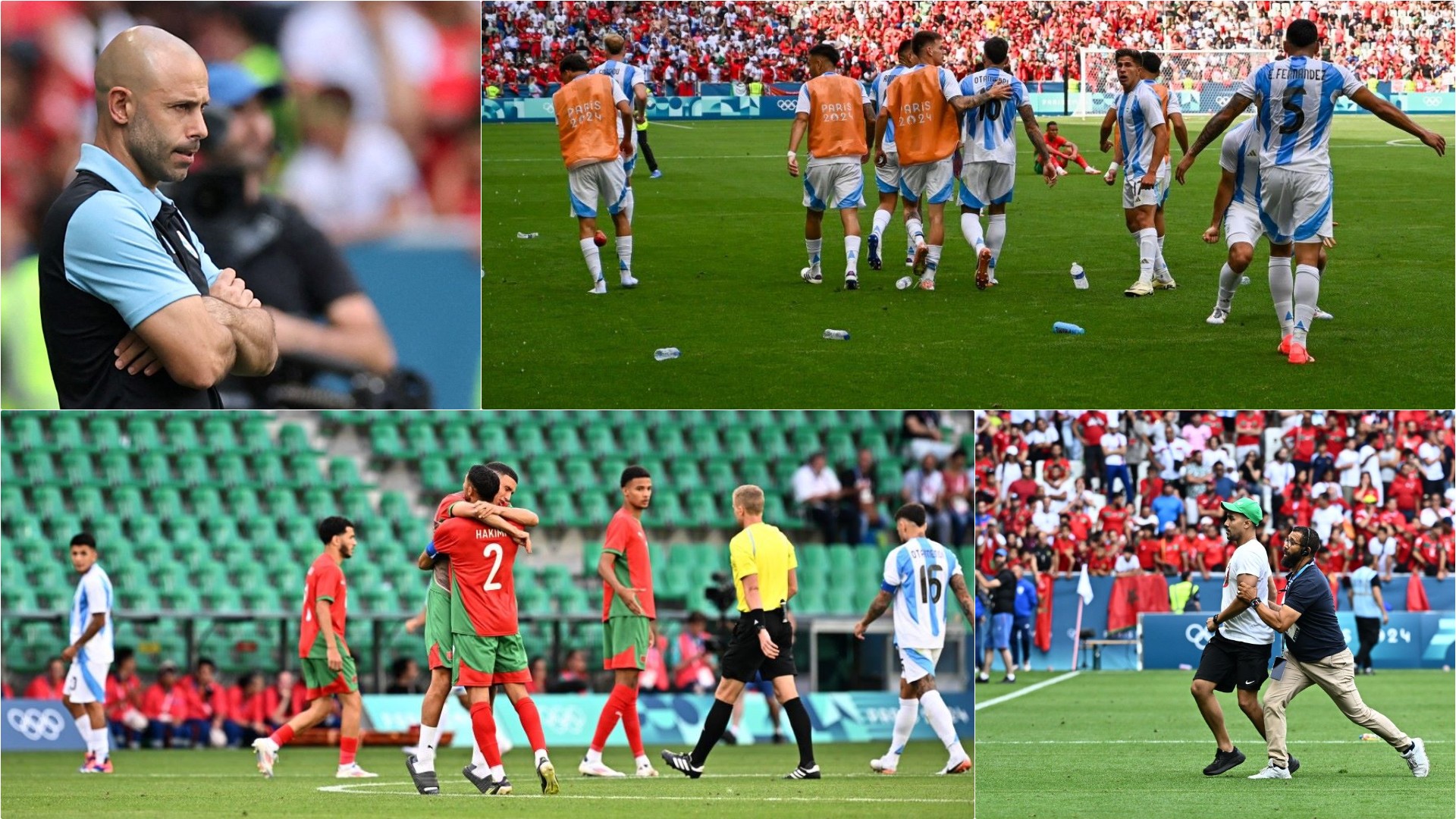 Argentina coach Mascherano decries 'circus' after chaotic opening loss