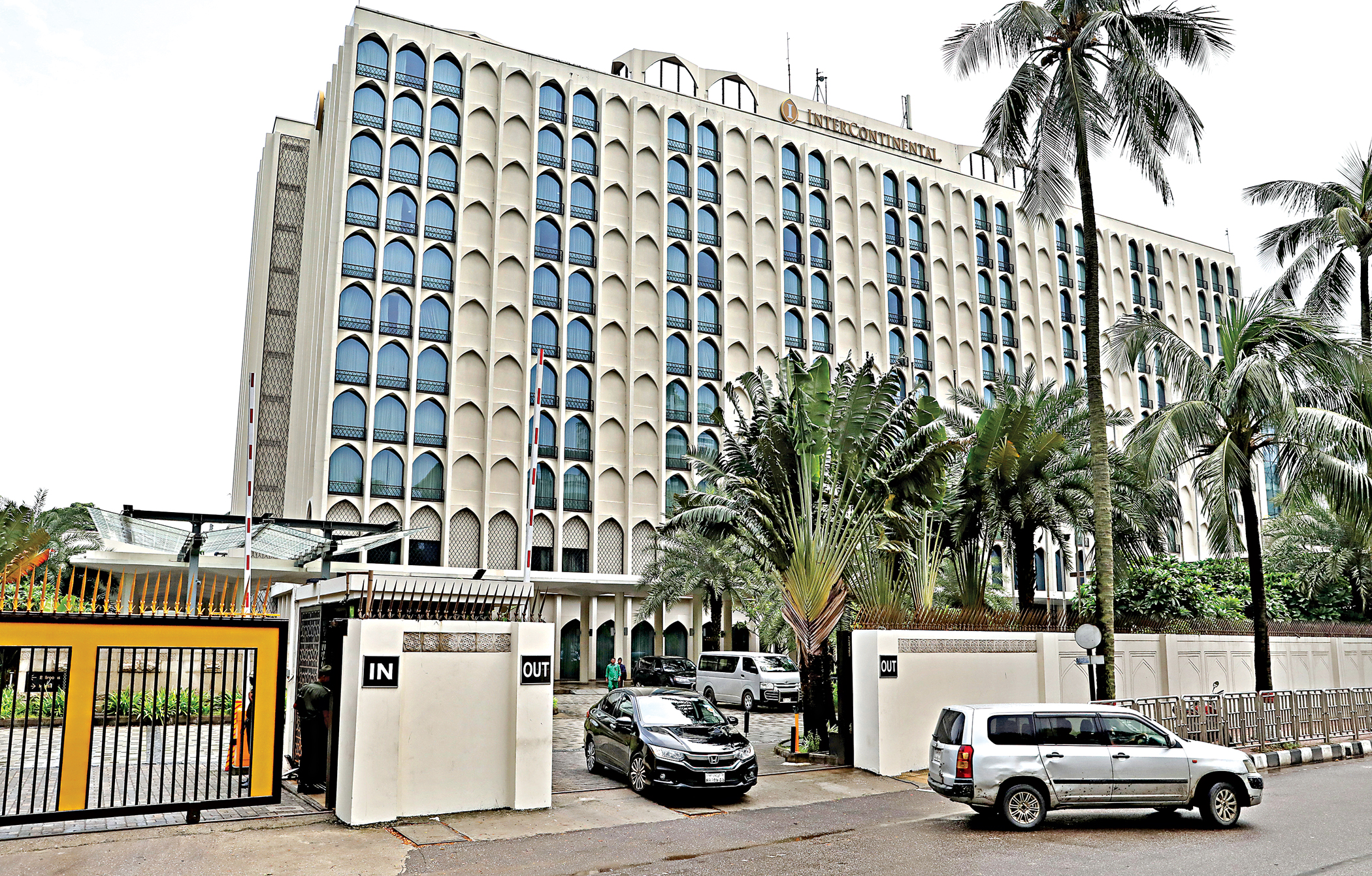 Luxury hotels hit hard by unrest