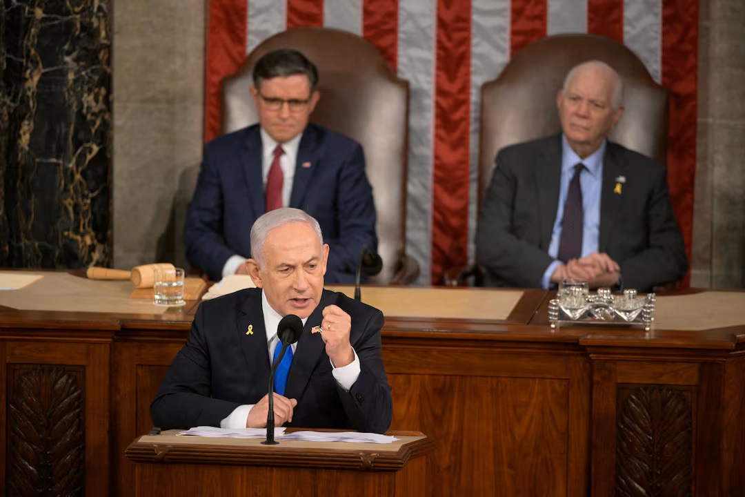 Netanyahu's speech: Congress applauds and AIPAC pays