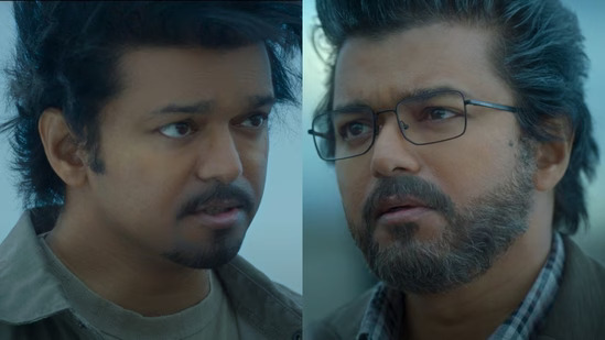 ‘The GOAT’ trailer: Vijay takes on dual roles in time-travel saga