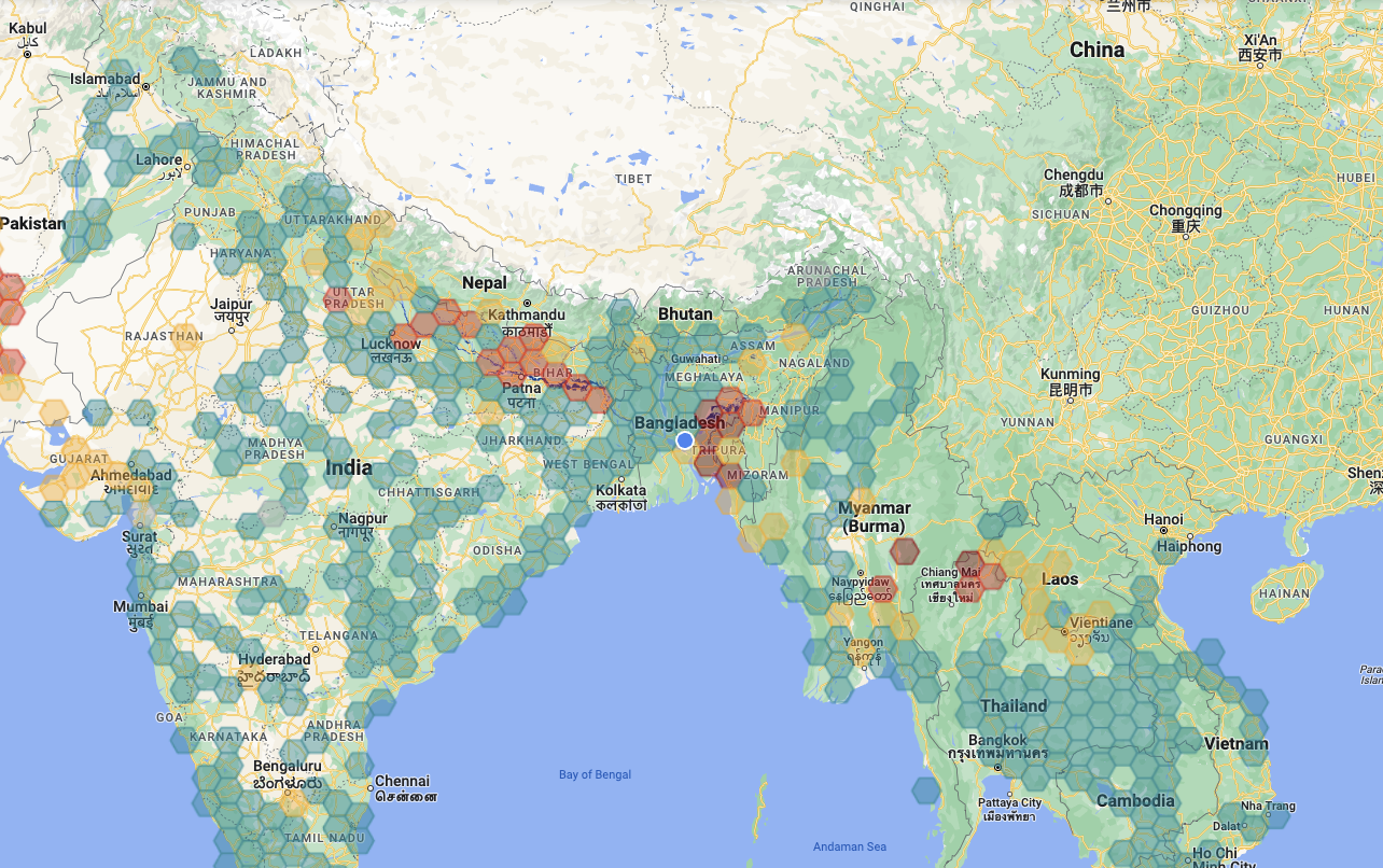 How to track floods online