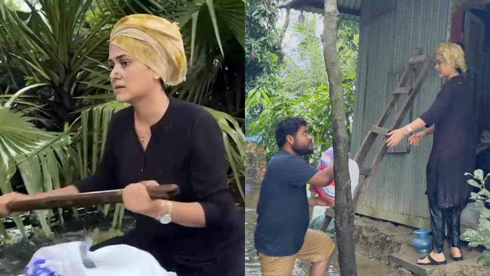 Couldn’t stop tearing up while helping flood victims: Airin Sultana