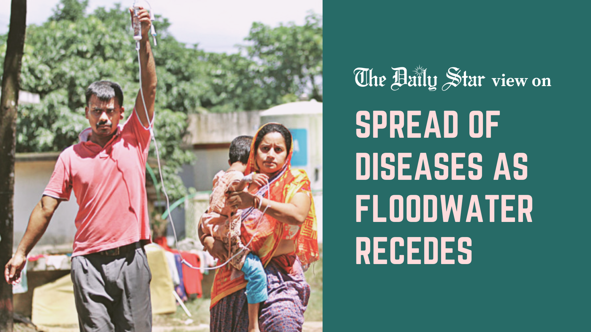 Check spread of waterborne diseases in flood-hit areas 