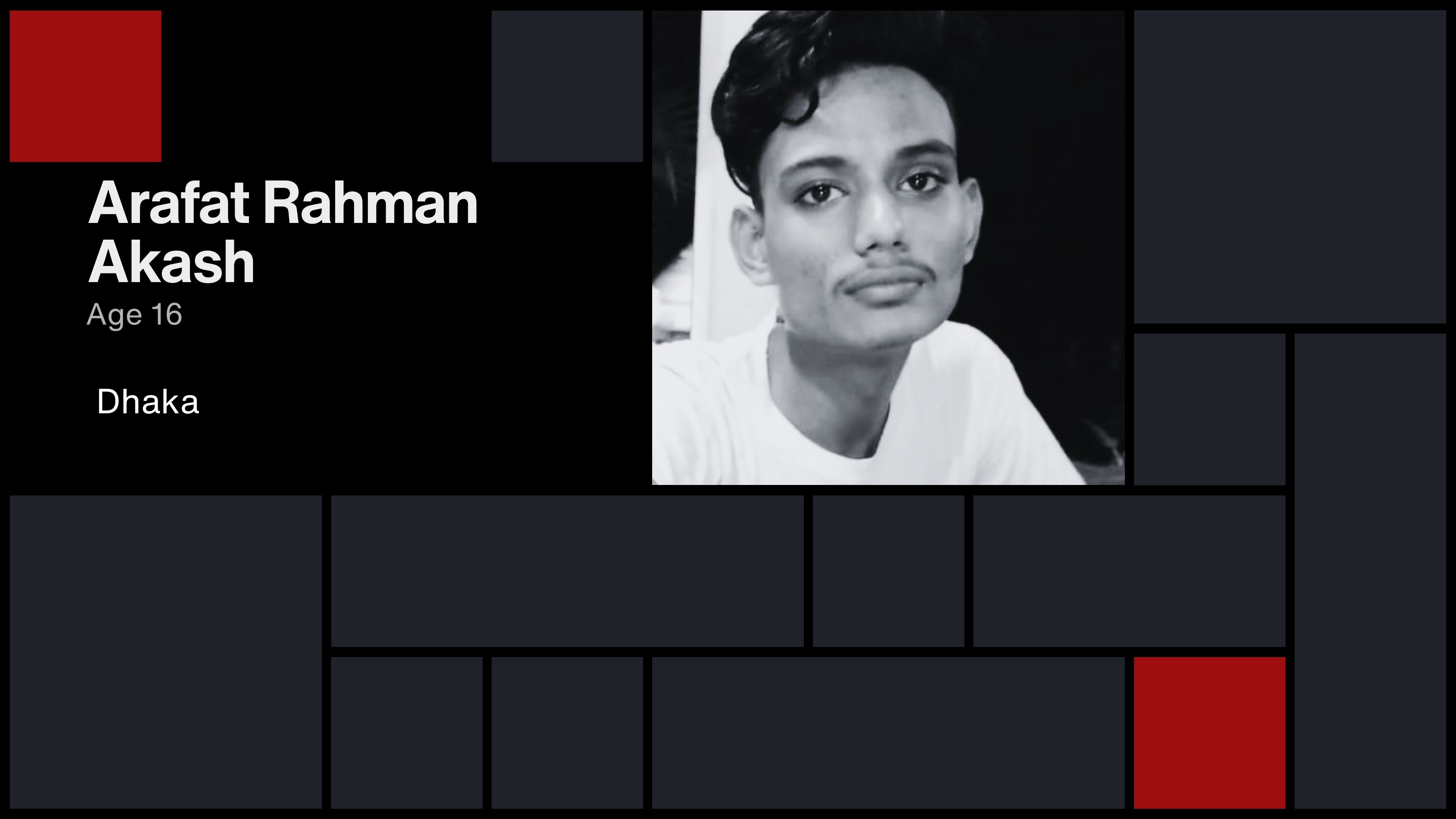 I couldn't save my boy, 3 bullets had pierced his body