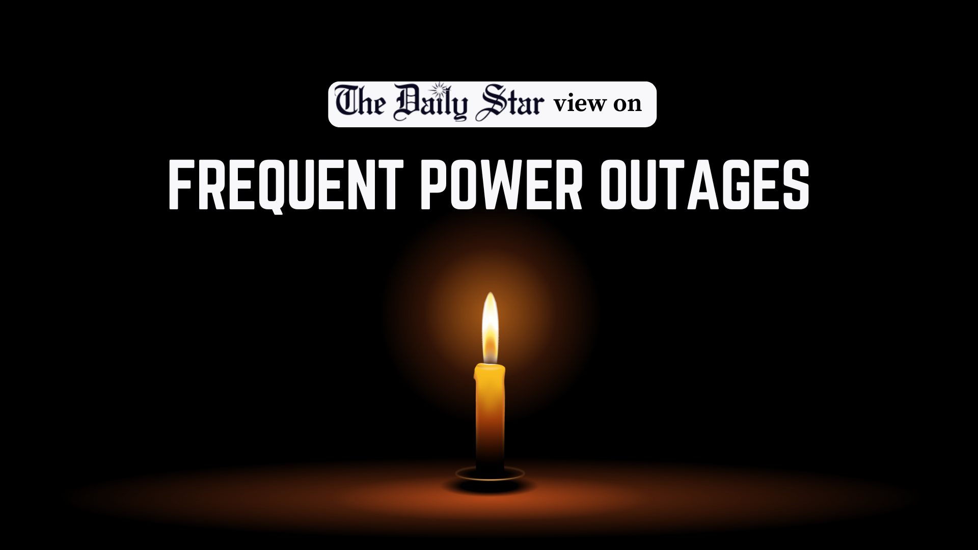 Persistent power outages must be addressed