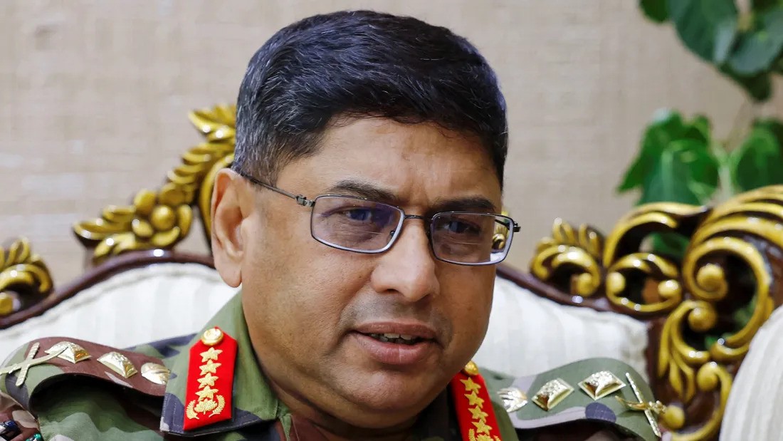 Army chief mentions interim govt time frame for the first time