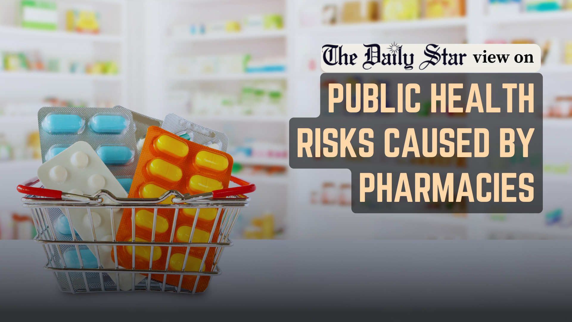 Pharmacies must be better regulated