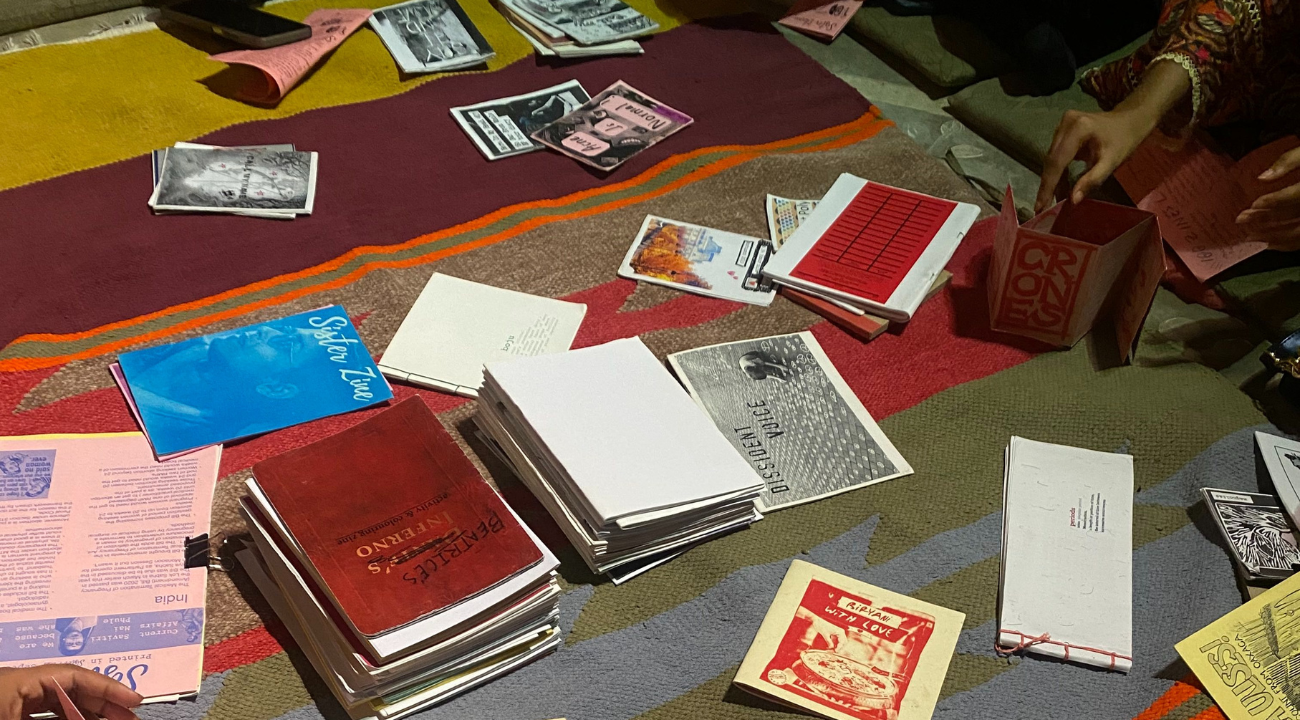 Cultivating creativity at Sister Library’s zine-making workshop