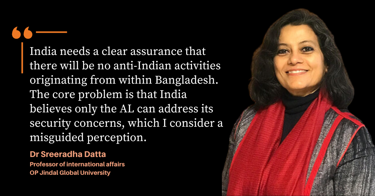 'India needs a clear security assurance from Bangladesh'