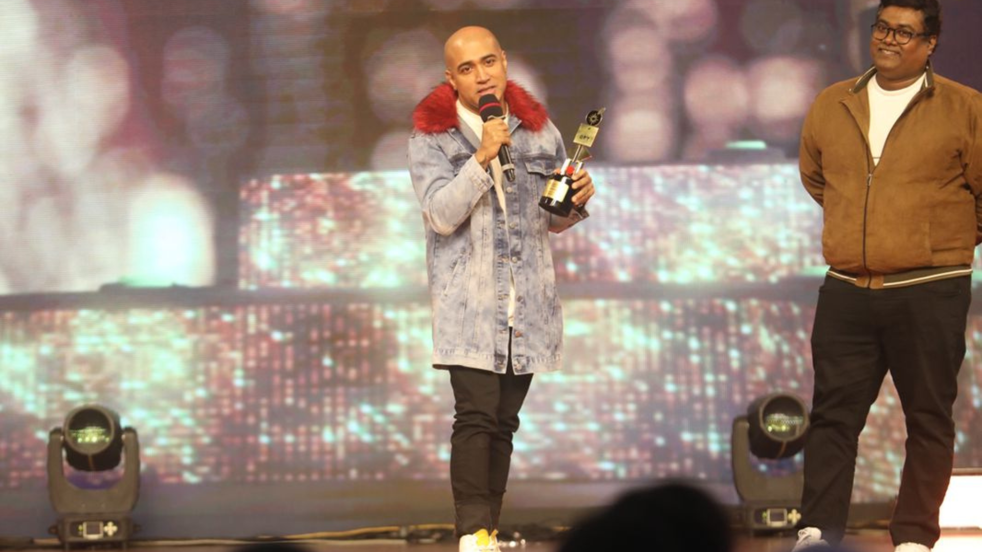 Jon Kabir wins Best Podcast Creator Award