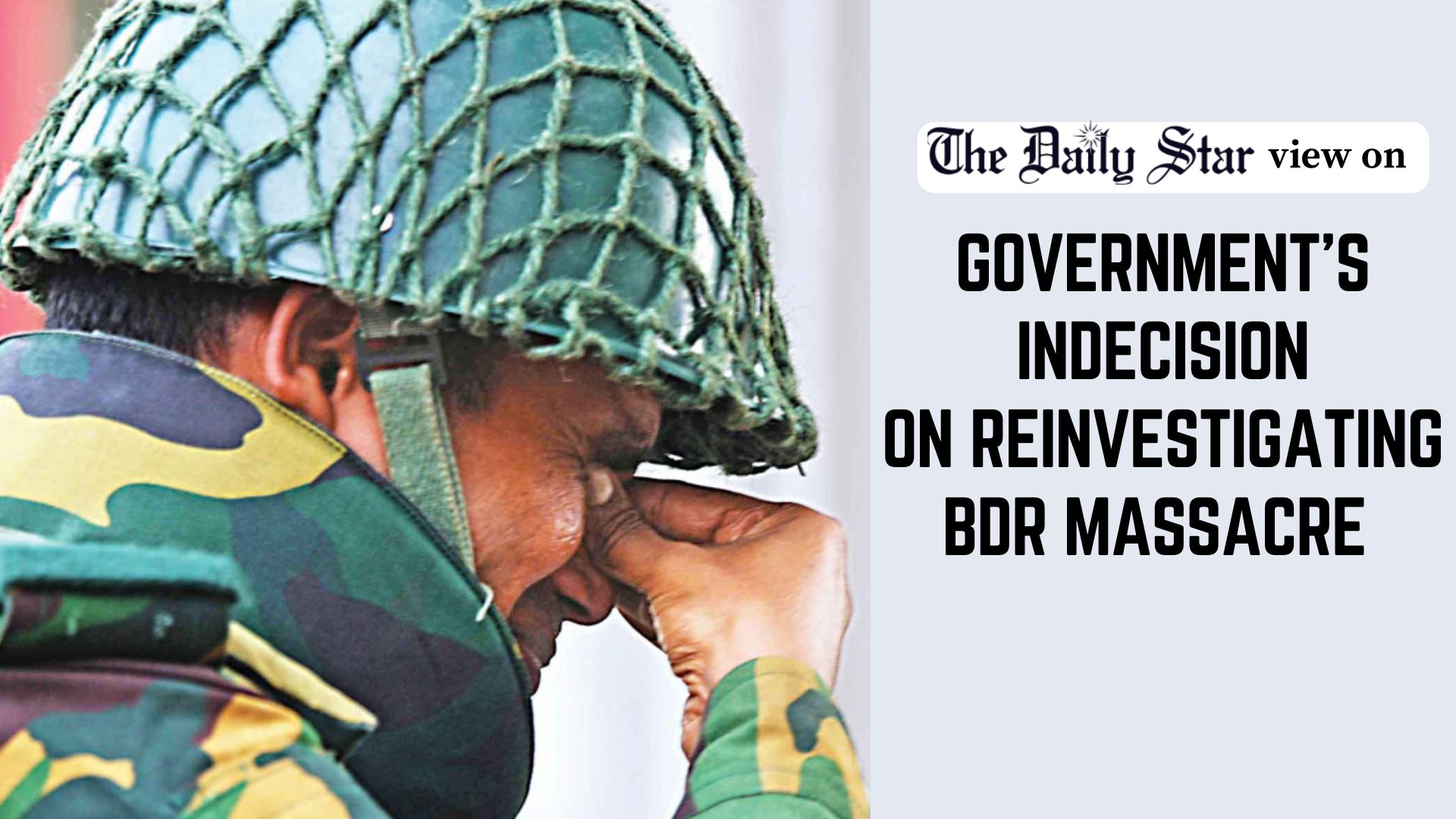 BDR massacre must be reinvestigated