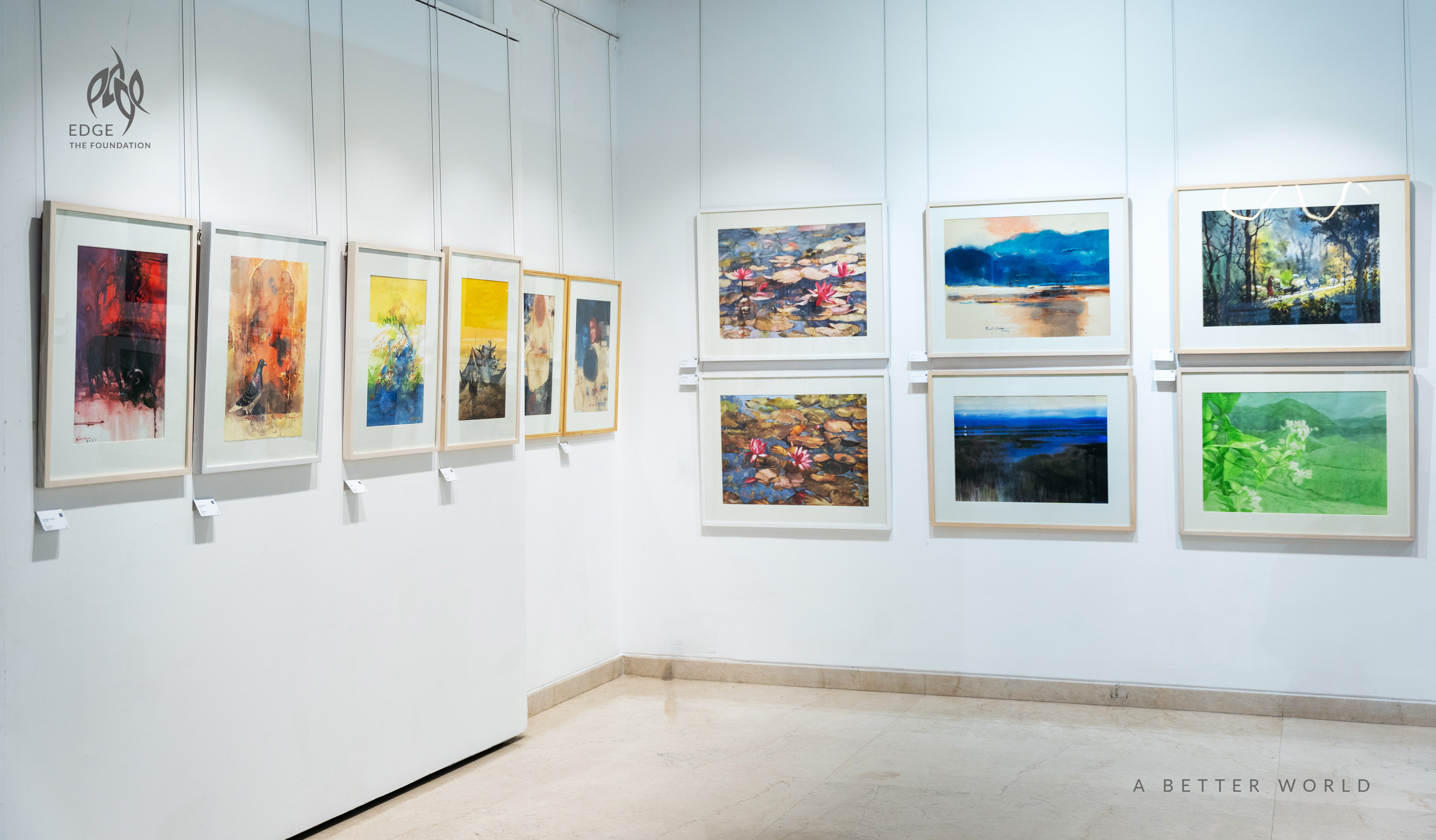 ‘Jolkabbo 5.0’: Exploring the charm of watercolour at Edge Gallery